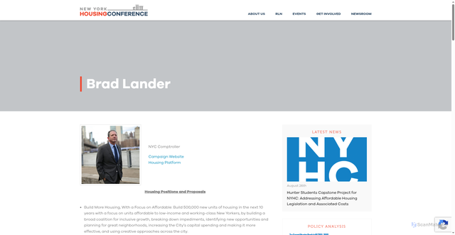 Security scan screenshot of https://thenyhc.org/mayoral-candidates/brad-lander/