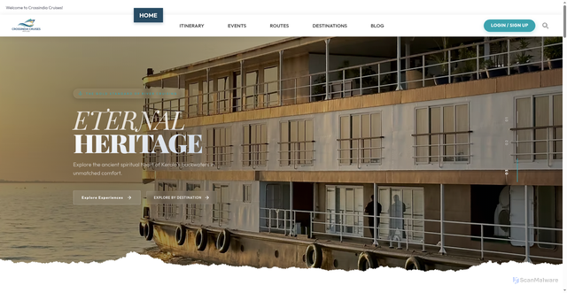 Security scan screenshot of http://indiancruises.online/