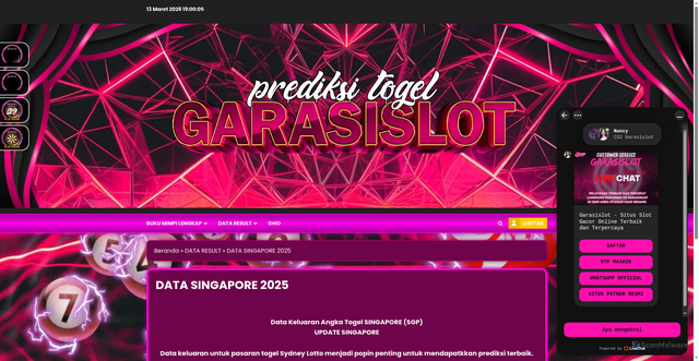 Security scan screenshot of https://garasitafsirjitu.com/?page_id=333
