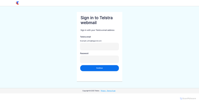 Security scan screenshot of https://smtptelstrawebmailplusviewswifts.framer.website/