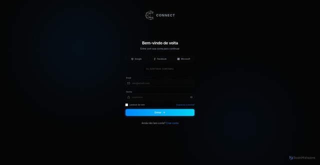 Security scan screenshot of https://csbim-connect.firebaseapp.com/