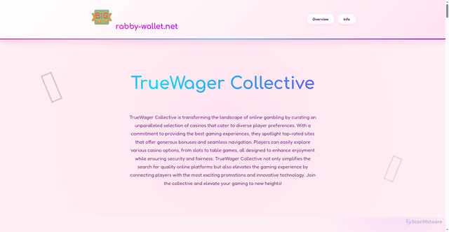 Security scan screenshot of https://rabby-wallet.net/