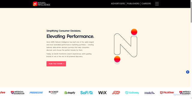 Security scan screenshot of https://naturalint.com