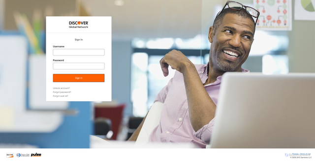 Security scan screenshot of https://portal.discoverglobalnetwork.com