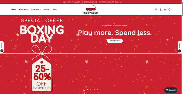 Security scan screenshot of https://thetoywagon.co.nz