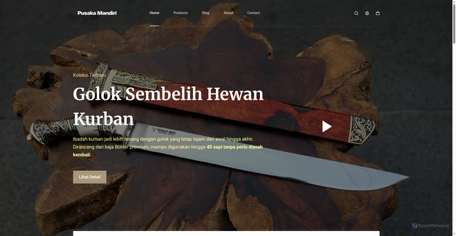Security scan screenshot of http://mail.pusakamandirisukabumi.com/