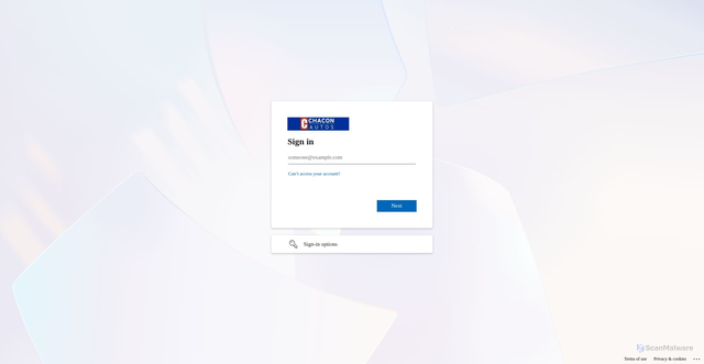 Security scan screenshot of https://invoicetrack.chaconautos.thirtysixteen.net/
