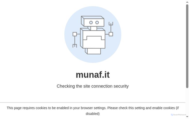 Security scan screenshot of https://www.mufoco.org/