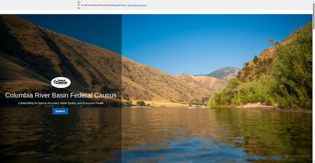 Security scan screenshot of https://salmonrecovery.gov/