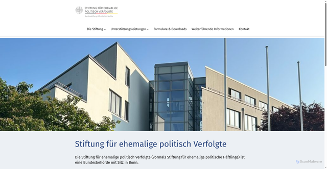 Security scan screenshot of https://www.stepv.de/
