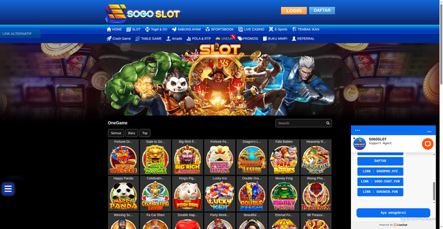 Security scan screenshot of https://sogoxyz.store/desktop/game/slot/onegame