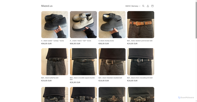 Security scan screenshot of https://mazed.us/