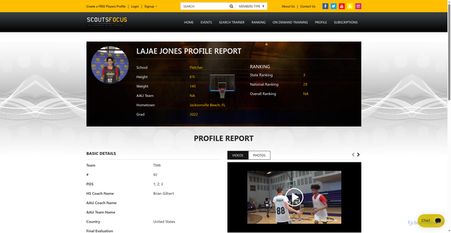 Security scan screenshot of https://scoutsfocus.com/p/lajaejones