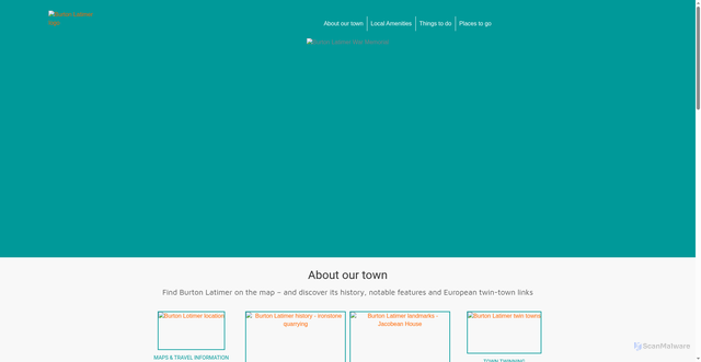 Security scan screenshot of https://www.burtonlatimer.org/?doing_wp_cron=1772354818.0386569499969482421875