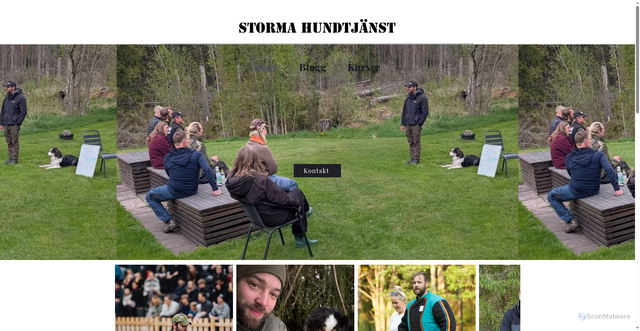 Security scan screenshot of https://storma.se