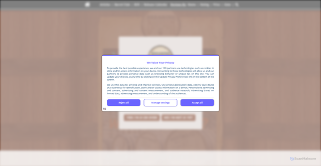 Security scan screenshot of https://www.breakingbourbon.com/article/westward-whiskey-files-for-bankruptcy-whats-next