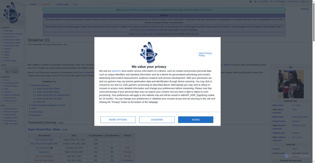 Security scan screenshot of https://www.ssbwiki.com/Smasher:D1