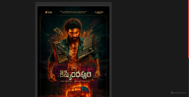 Security scan screenshot of https://kishandhari2025-wjqirt4vx5.edgeone.app/