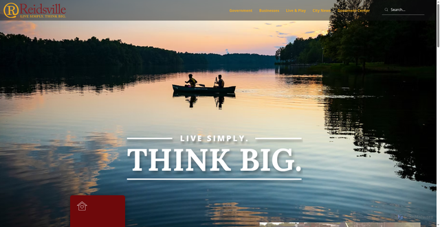 Security scan screenshot of https://www.reidsvillenc.gov/