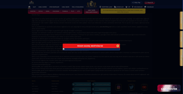 Security scan screenshot of https://meriyking1692.com/sorumlubahis