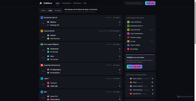 Security scan screenshot of https://kickshawproductions.com