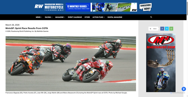 Security scan screenshot of https://www.roadracingworld.com/news/motogp-sprint-race-results-from-cota-2/