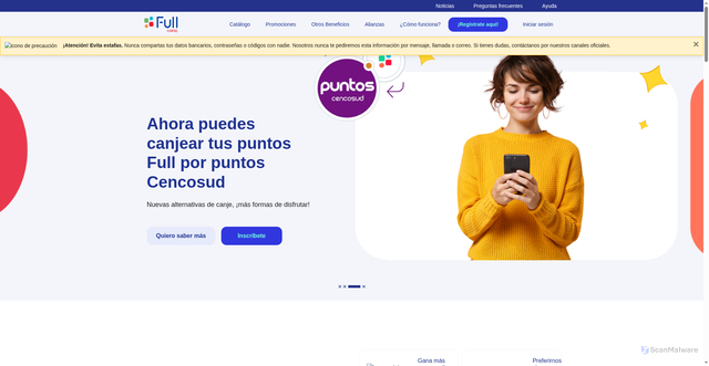 Security scan screenshot of https://fullcopaokx.top/