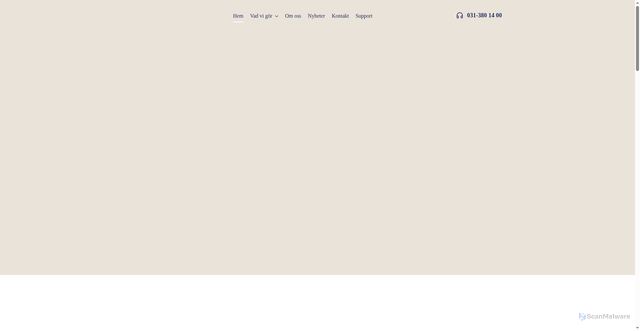 Security scan screenshot of https://micropter.se