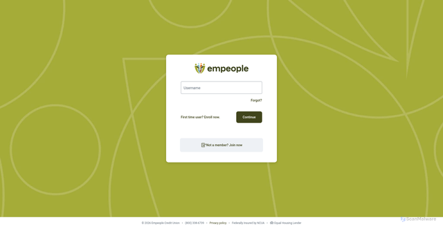Security scan screenshot of https://my.empeople.com