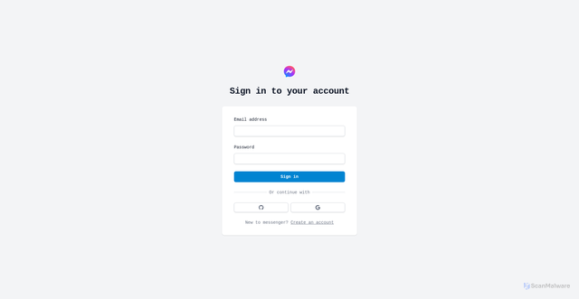 Security scan screenshot of https://messenger-clone-taupe.vercel.app/