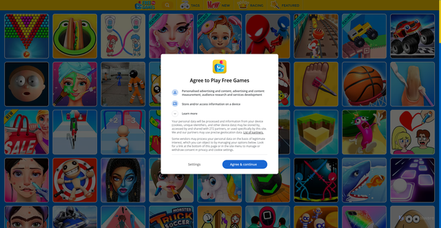 Security scan screenshot of https://ufreegames.com