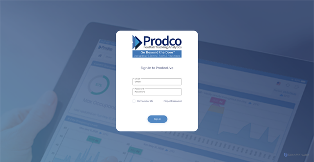Security scan screenshot of https://prodco.live
