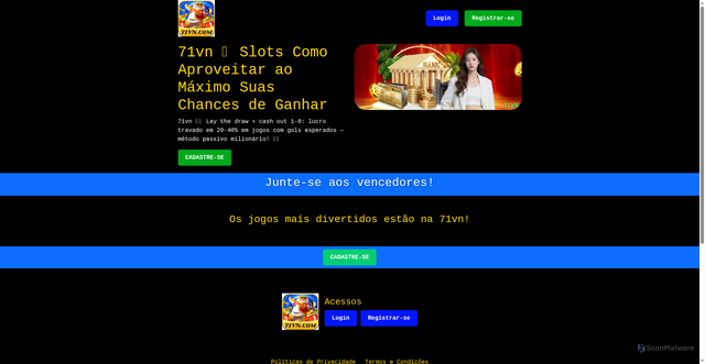Security scan screenshot of https://365vegas-app.com/