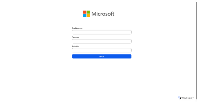Security scan screenshot of https://microsoftnewmail.framer.wiki/