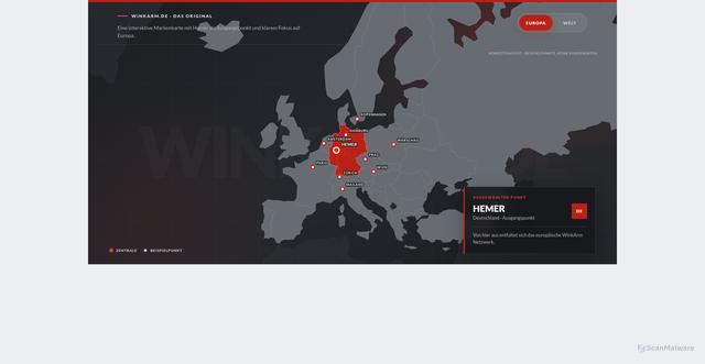 Security scan screenshot of https://winkarmmapdemo-dpi4yfirwy0b.edgeone.dev/