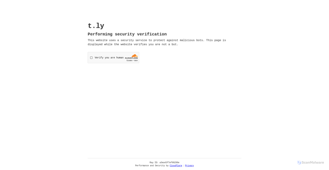 Security scan screenshot of https://t.ly/pQHlW