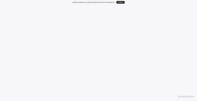 Security scan screenshot of https://scriptmort.se