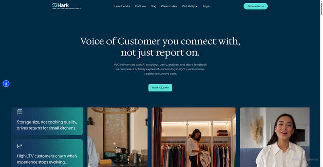 Security scan screenshot of https://sendhark.com