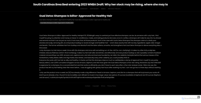 Security scan screenshot of https://attformehugo-ejwtv8ajvw.edgeone.app/1796-ouai-detox-shampoo-is-editor-approved-for-healthy-hair.html