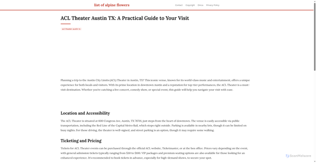 Security scan screenshot of https://vistalokalflow-dpmdyp2ylod7.edgeone.app/acl-theater-austin-tx.html