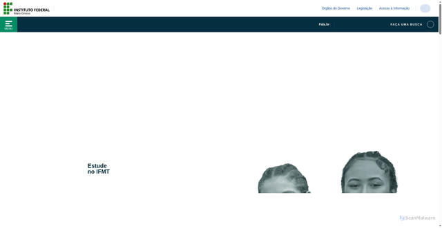 Security scan screenshot of https://www.ifmt.edu.br
