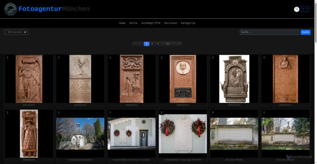 Security scan screenshot of https://fotoagentur-muenchen.de