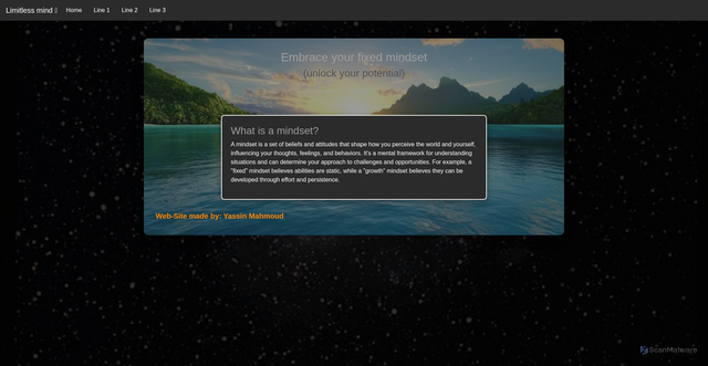 Security scan screenshot of https://limitlessmind-ijejicpg1v.edgeone.app/