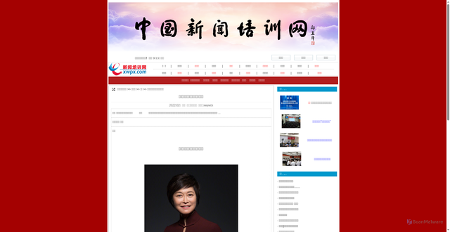 Security scan screenshot of https://www.xwpx.com/article/2022/0211/article_66769.html