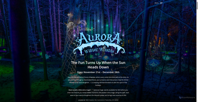 Security scan screenshot of https://www.glenloretrails.com/