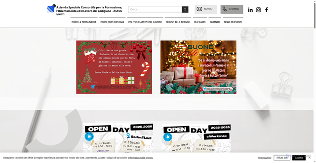 Security scan screenshot of https://www.cfpcons.lodi.it/