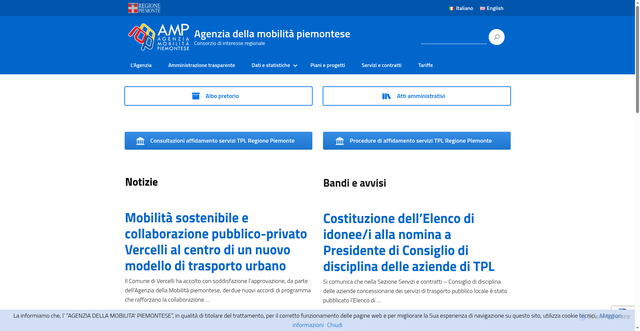 Security scan screenshot of https://mtm.torino.it/it/