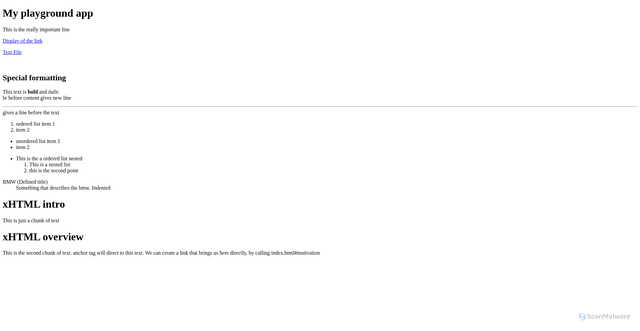 Security scan screenshot of https://hello-hoz.pages.dev/index.html