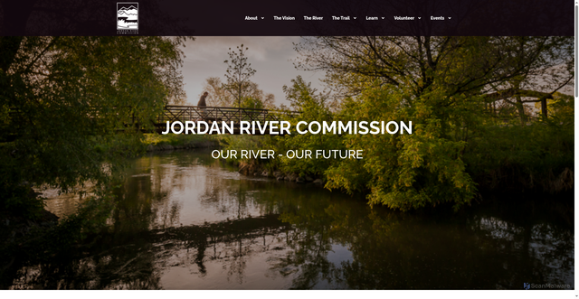 Security scan screenshot of https://jordanrivercommission.gov/