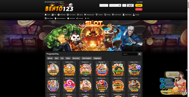 Security scan screenshot of https://ndxx-bento123.com/desktop/game/slot/pragmaticplay